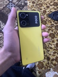 poco x5 pro 5g cd 256  Ram 16  كامره 108   دبل سبيكر ستريو  كارتون ويا...