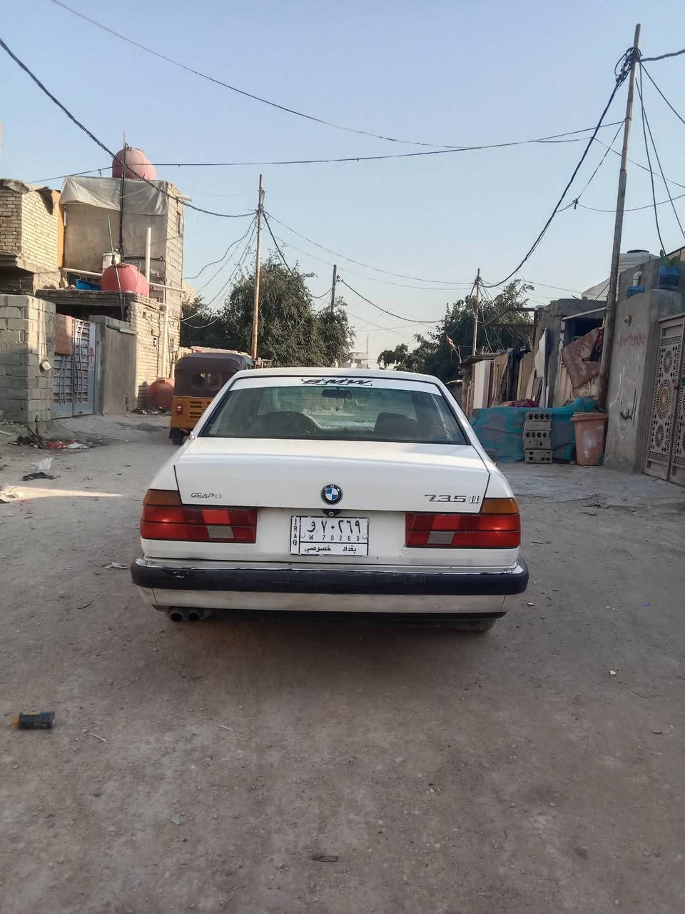 السلام عليكم
للبيع  بي ام موديل 92 رقم بغداد كفاله گير ومكينه وتخم تاير وحداديه وكهربائيات السعر 40 وبيها مجال للاستفسار الاتصال على الرقم ***********
