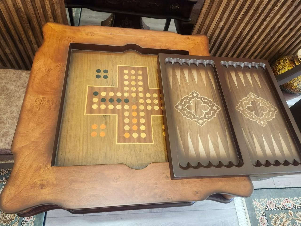 مێزی دۆمینەو شەترەنج ودووكورسی
ئەنتیك لەئەسفەهان بەتایبەت كڕدراوە ئیشی دەستە
٦٥٠$ پێدراوە ئەیفرۆشینەوە بە٣٥٠ هەزار لەسلێمانی  #لەسلێمانی


**إذا كنت صاحب هذا الإعلان وتريد حذفه لأي سبب، رجاءا أرسل رسالة إلى الدعم الفني**