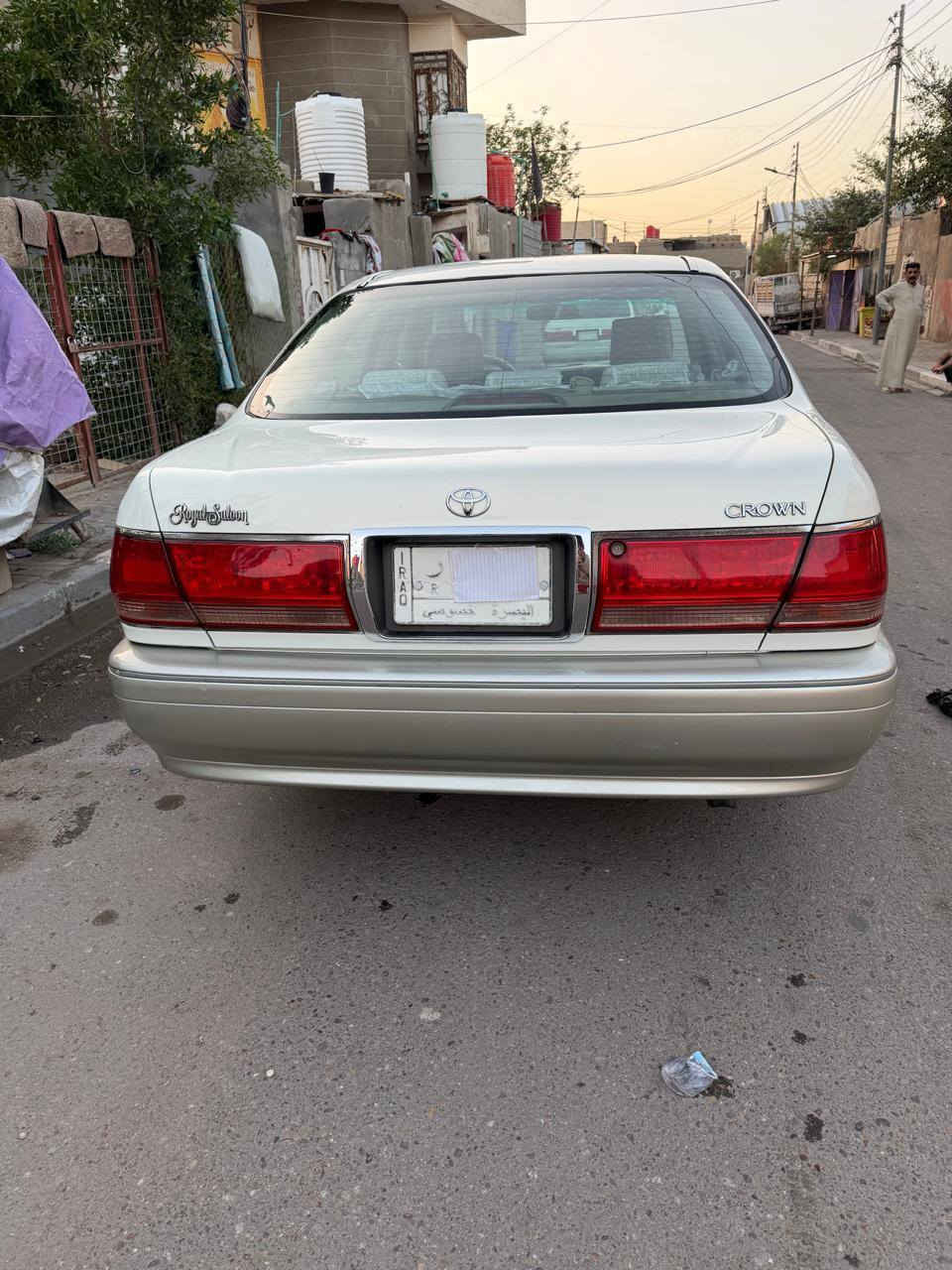 كراون ملكه
مديل2000 مداور ثاني يوم بأسمي رقم بصره

*محرك   ( vvt) شرط حاويه جديد

*تبريد امامي وخلفي 

*برده كهربائيه

*مضخمات خلفيه

*4كشنات كهربائية

*عينه ليزريه جديده بالكارتون

*4 دكم فول عده الفتحه شاصي 71

*كرستال اصل

*دركه صاج

*شاشة كرستال

*ستيرن كهربائي 

*مضخم صوت 

*زنون بلاد

*ويل حصيره

*تخم تاير جديد 

مگفوله من الگص والحادث علمٱ عن السياره نقل جثه
 سياره مسستمه سستم جديد بالجيس بالكارتون غرفه جديده باكملها سياره مال جناي متعوب عليه 
السياره ماعوزها برغي كامله مكمله من دواخل من تأير حداديه طوبه كهربائيات كلها شغاله ماعوزها بس خيال 
مكان السياره البصره قبله حي القائم 

💲السعر 115$ وبيه مجال قليل

للاستفسار ‭***********
