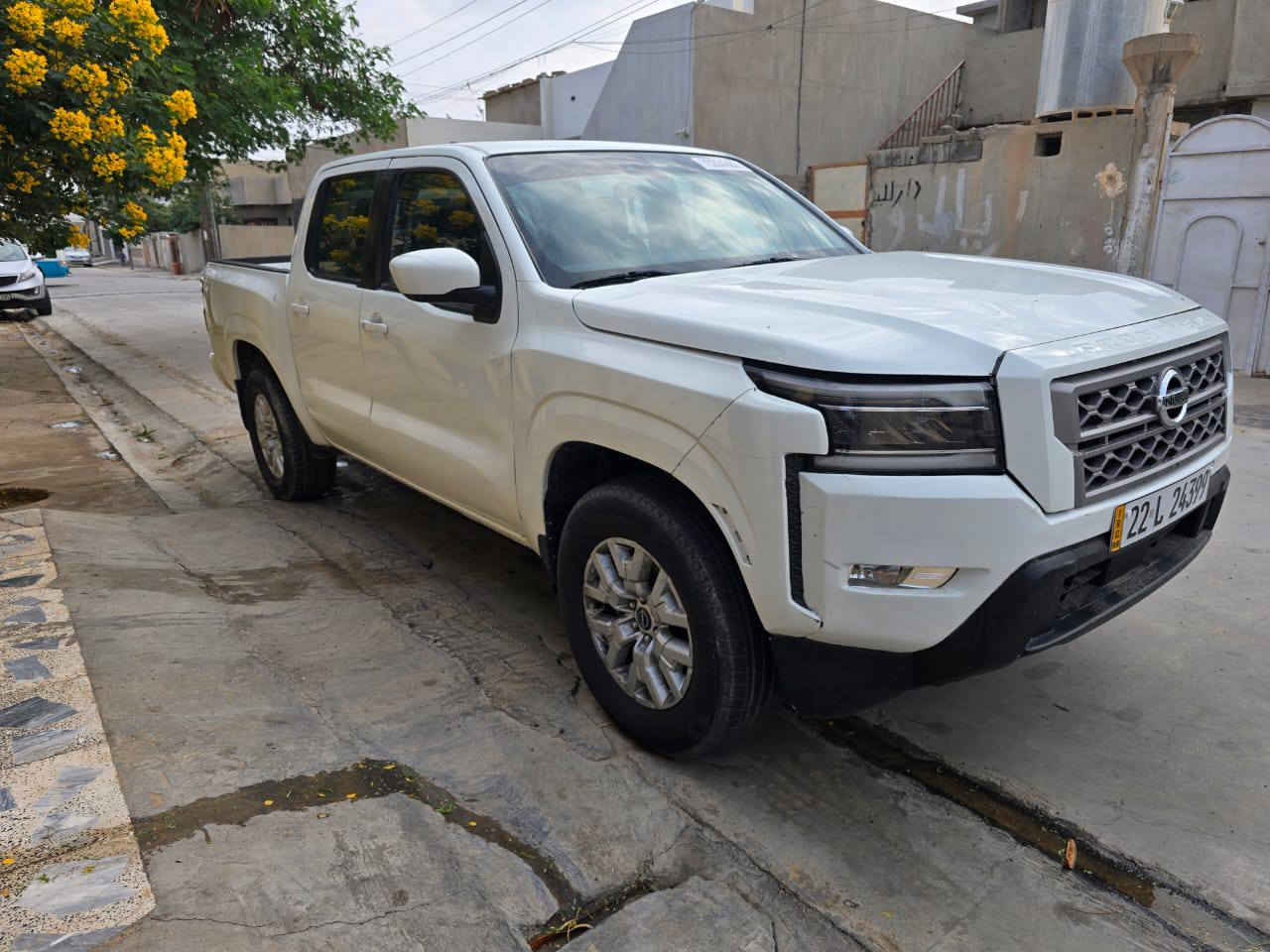 سیارة نیسان فرونتیر مواصفات SV .. قطعة واحد صبخ جاملغ .. باب سكن بارد .. مودیل 2022..رقم اربیل باسمي ..مكینة 6 سلندر .. قوة محرك 3.8.. سیارؤ ماشي 58000mil.. 
رقم صاحب *********** كركوك, العراق
