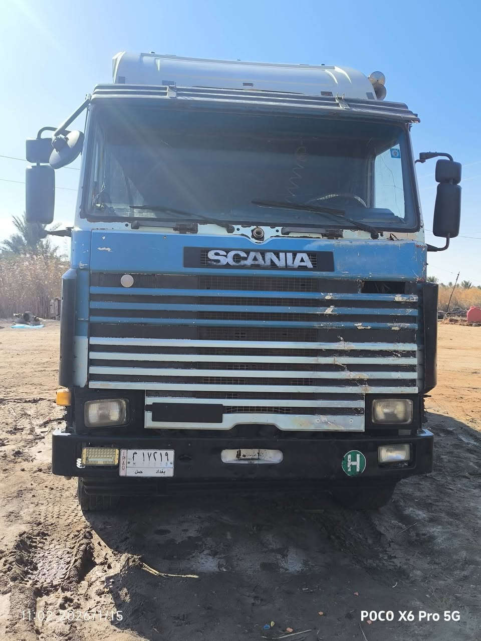 سلام عليكم سكانيه للبيع 113جاهزه للشغل  شاصي مكفول مكينه سوده 113تصال ع هاذه الرقم ‏‪‪0783 101 2431‬‬‏غير متواجد ع الفيس
