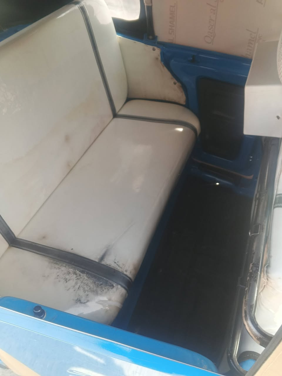 تكتك  TVS
موديل 21 شهر ال 6 رقم بغداد 
تحويل 2 يوم مكفوله من الخياس
بيها طخه هاي واضحه
 +هلالت تكحيل ولباقي مكفول 
مكينه وكير وكلج واكسل فول 
مانقصها كلشي تخام 
تخام تاير جديد + بردات 
دوشمه    كهربائيات كامله 
السعر 6400     مكاني بغداد المحموديه 
الهاتف *********** 
***********
