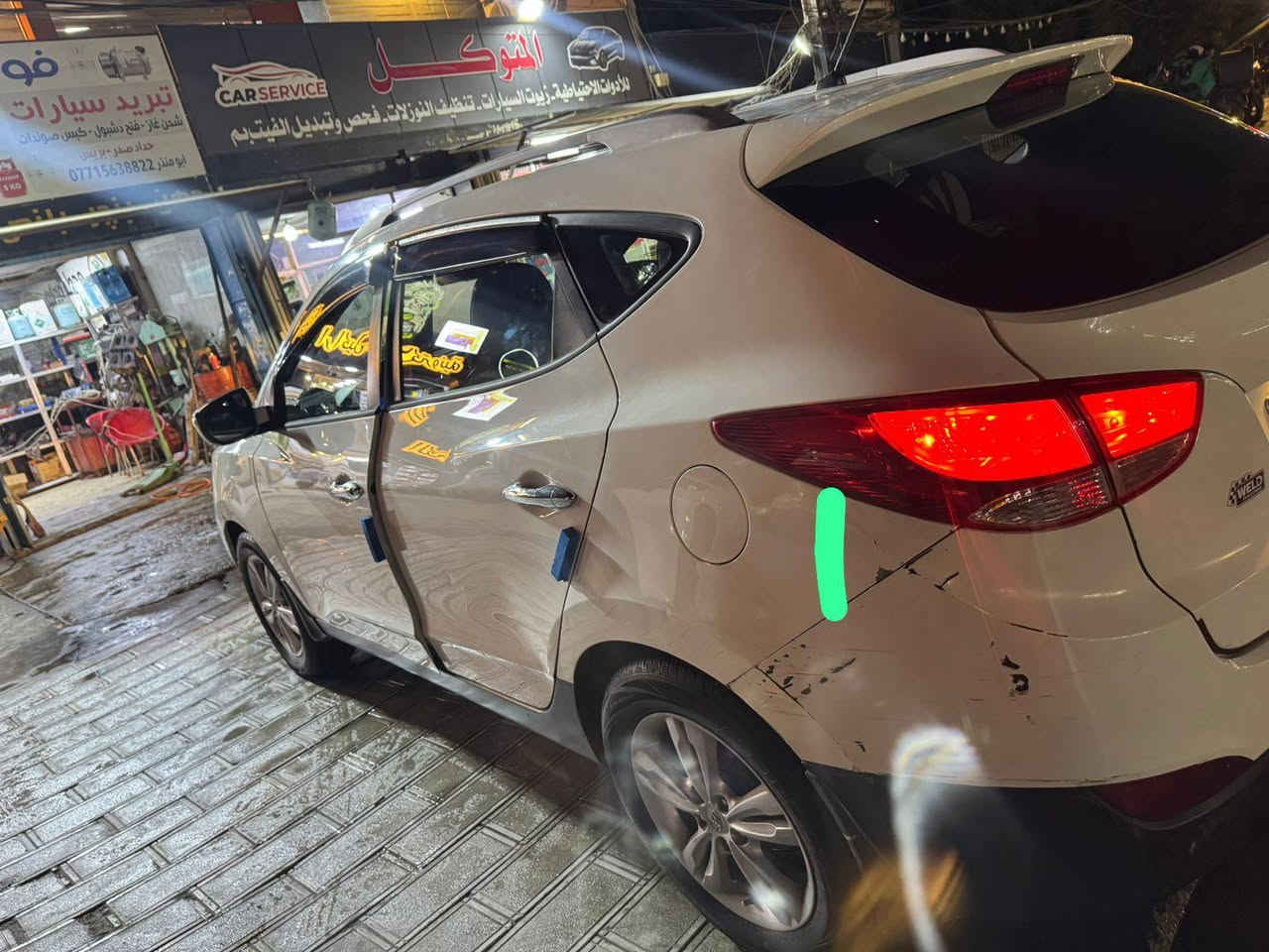 يا الله
السلام عليكم 
للبيع توسان خليجي 2011 مكفول كير محرك ماشيه 218 الف السياره مابيها حادث قوي بس بجاملغ الأيسر بارد على كد اربع أصابع والدعاميه الخلفيه. صبغ وبجهت الصدر بيها رصع صغار وبس
سياره خير من الله 
تحويل ثاني يوم 
رقم بغداد الجديد
مكان السياره بغداد السيديه شارع الخيزران 
السعر 125وبيه مجال حك الجيه 
للاستفسار الاتصال على الرقم التالي ***********
