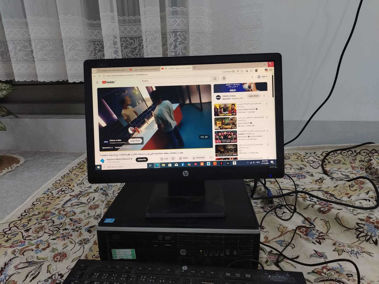 حاسوب مرتب نظيف بمنی الكلمة ، سريع للعمل، كامل للشغال مستعد ، موصفات عالي و بيها كارت شاشة خارجي
core i5  الجيل الثالث
ram : 16g
hard 120g ssd + 500g hdd
wi.fi
السعر 125 الف 
التوصيل متوفر لكل منطقة العراق
لدينا حاسوبتين ، سرع للحجر كالار, السليمانية


**إذا كنت صاحب هذا الإعلان وتريد حذفه لأي سبب، رجاءا أرسل رسالة إلى الدعم الفني**