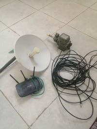 صحن ستلايت • ماتور • مستعمل شغال