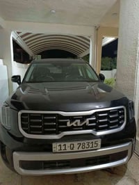 كيا توليرايد 2024 سياحي وارد امريكي 6V الضرر الجاملغ الخلفي الايسر لون...