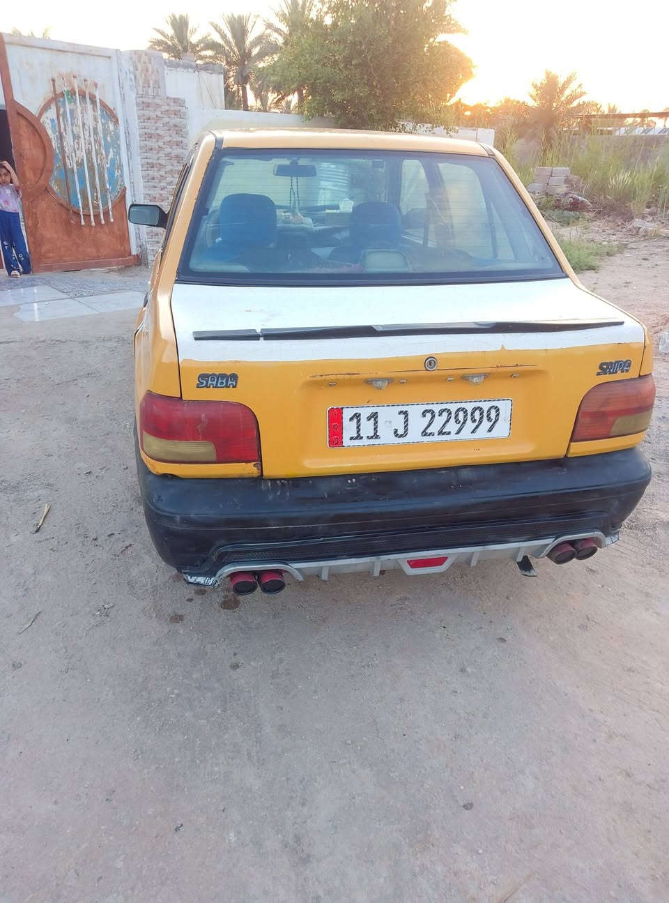 سلام عليكم سايبه موديل 9نضيفه انصفره بيه بخار وتنقيص قليل مكاني بابل حمزه الغربي سعره 3مليون قفل ***********

