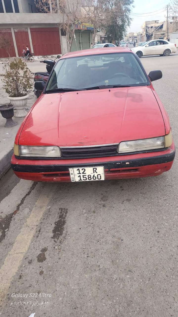 مازدا موديل 1991 رقم نينوى سنويه 2029 طخم تايرات غرامات صفر كابون بانزين بيها  جديده كير ومحرك شرط السيارة نضيفه سعرها 40  ترهم نقد وترهم قصد مقدمه 20 وبشهر ورقتين ترهم معارضه مع الاسترا فقط  مكاني موصل
*********** متواجد خاص
