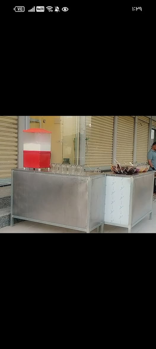 سلام عليكم ادرات كافتريا فلافل بالاضافه الى كريل بركر
الادوات بحالة ممتازة كلها جديده 
استخدام قليل 
للاستفسار ***********
العنوان📍بغداد المحمودية
