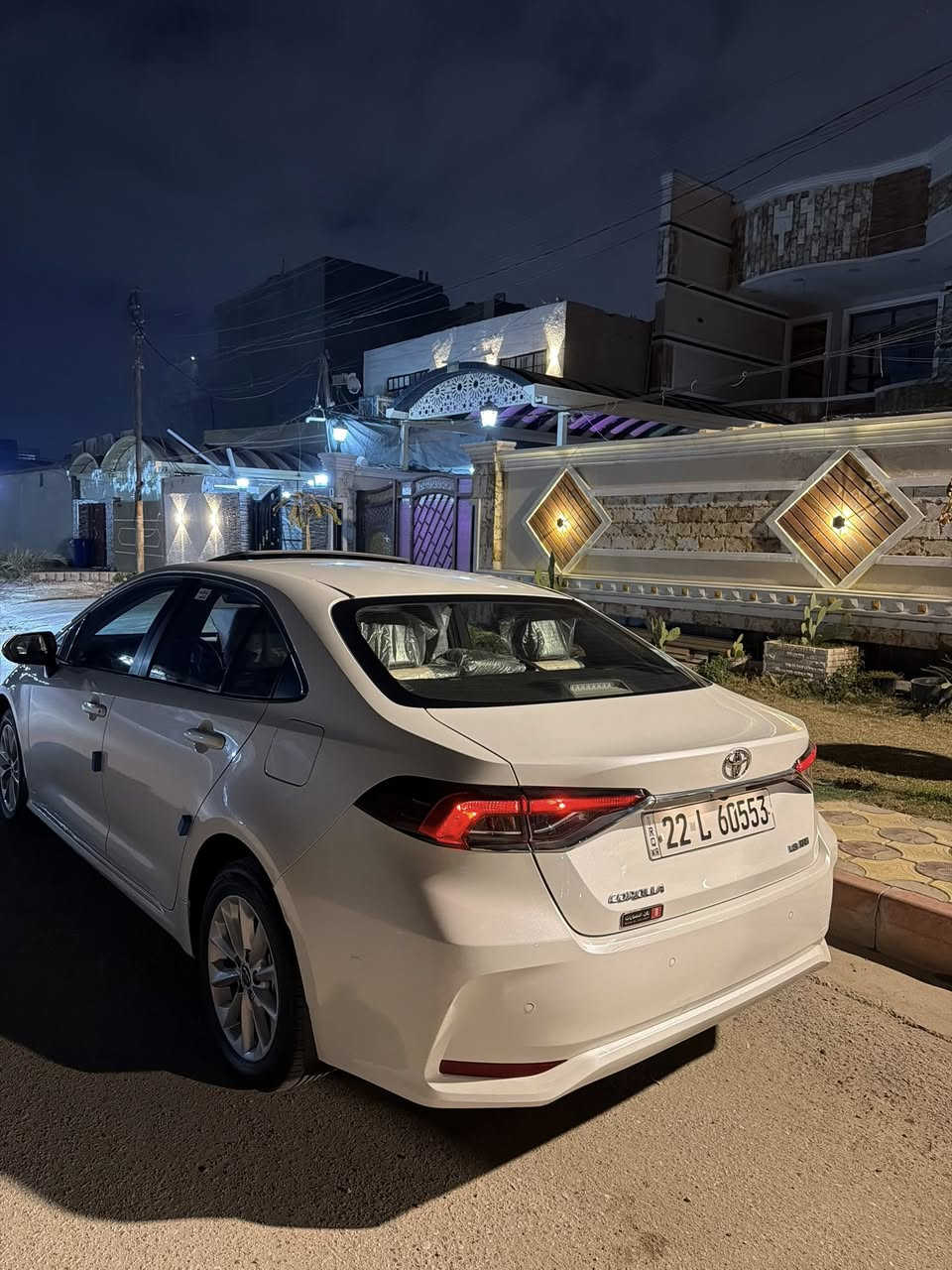 كورلا خليجي (بانزين)فول
وكالة ساز موديل 2021
ماشيه 55الف 
مكفوله من الضربه والصبغ والتبديل كير محرك كفاله
فول موصفات 
 سلايد روف (فتحة سقف
بصمه تشغيل
مري شفط و اشاير بالمري
حساس امامي
حساس خلفي 
شاشه اندرويد اوتو وابل كار بلي
كامرة خلفية 
3 انظمة قيادة
تبريد قطعتين الامامي منفصل والخلفي
المرآة الوسطية معتمة
عداد دجتل
دخول ذكي
بصمه عدد 2
داخل سياره لونين

رقم اربيل  تحويل ثاني يوم سياره كل صيانه بشركه بدون نقص تخم تاير جديد جديده جدا شادله لايت منضومه زنون ومسويله دوشمه ارضيات وكشنات وصندوك ودهن جديد مبدل
مكاني بغداد شهداء البياع 
السعر 167اوبيه مجال بيع او مراوس
للاستفسار

‏‭***********
***********
