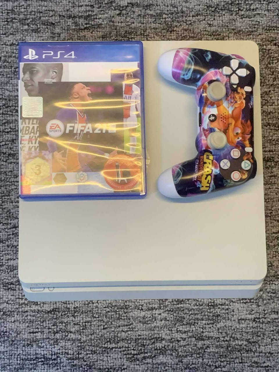 Ps4 سلم
اون لاين
مامبدل و مامصلح بي اي شي
لوگ ستكير مامفتوح
قرص 21 FIFA + محمل داخل الجهاز اكثر من 3 العاب
كامل ملحقات 
محدث اخر اصدار وقابل للتهكير بنظام الحقن
سعر : 220 بي مجال
نضافة 90% جديدد
مكاني نجف
توصيل داخل النجف مجاني 
شراي راسلني خاص


**إذا كنت صاحب هذا الإعلان وتريد حذفه لأي سبب، رجاءا أرسل رسالة إلى الدعم الفني**