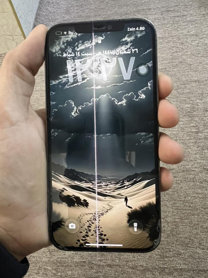 12 بروماكس ذاكره 512 بي خط بلشاشه مابيها كسر ماماثر وضهر مكسور للبيع  مبدل بطاريه سعره 300 وبي مجال *********** مكان شاميه
