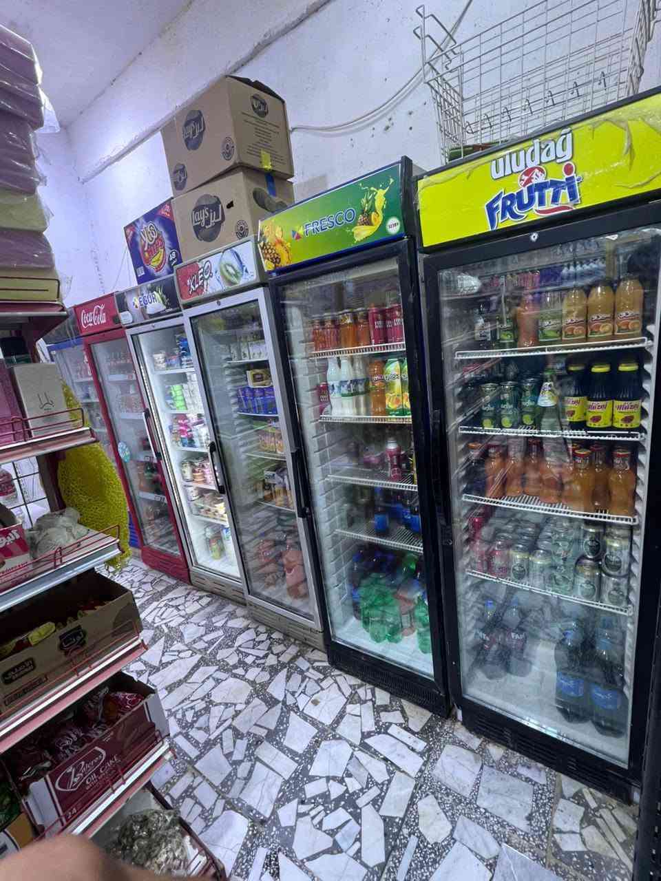 اسواق بركات الزهراء للبيع
لسلام عليكم اسواق بركات الزهراء للبيع ميسان العماره نهاوند شارع 20 السايدين سبب البيع عدم لتفرغ : الاغراض 6 برادات شغالات : ثانياً مجمدات 3 : سفينه وسطيه 
مع رفوف مع سبلت تعليك شغال ولتفاصيل موضح بالصور والفديو 
السعر:8 ملاين وبي مجال  
رقم صاحب المحل : ***********
