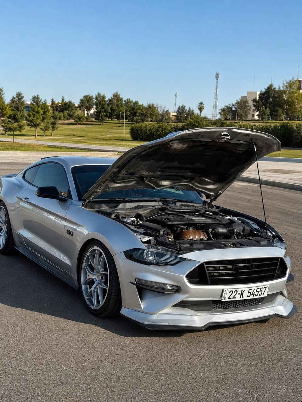 للبيع موستنك GT 5.0
كير اوتو 10speed🚀

2018 بيع او مراوس 

فول عده الديجيتال 
شاشه جبيره 
دشبول 7 الوان 
داخل جلد اسود
حساسات 
كشنات تبريد وتدفئة كهرباء 
حادث جاملغ خلفي وبنيد فقط 
السعر 180  وبيها مجال بسيط مكان السيارة بغداد حي العامل 

***********
