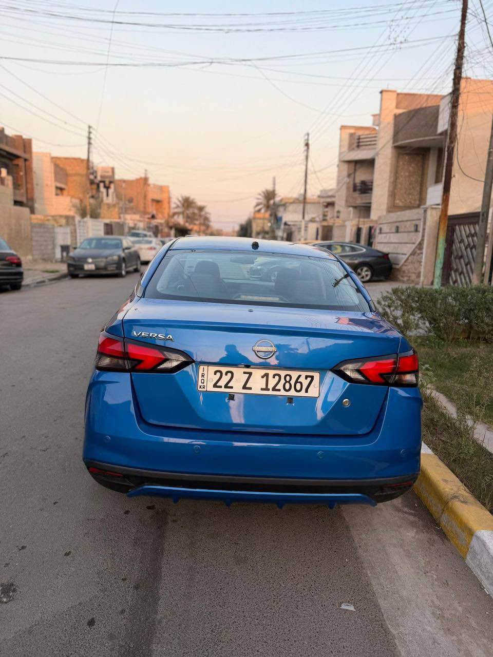 #السلام_عليكم 
#للبيع 🚘

- نيسان فيرسا NISSAN VERSA 2024
- رقم اربيل تحويل او وكاله
- بدون ايرباك  
-السعر 115
المواصفات :-  
*  شاشه  حجم الكبير + كامرا  
* تحكم  ستيرن 
* تحديد مسار 
* حساس خلفي 
- حادث السياره جاملغ خلفي وباب خلفي + بنيد 
- دواخل كفاله 
- رقم شاصي السياره 
- 3N1CN8DV0RL873477
- مكان السياره بغداد   
- للاستفسار 
- *********** بغداد, العراق
