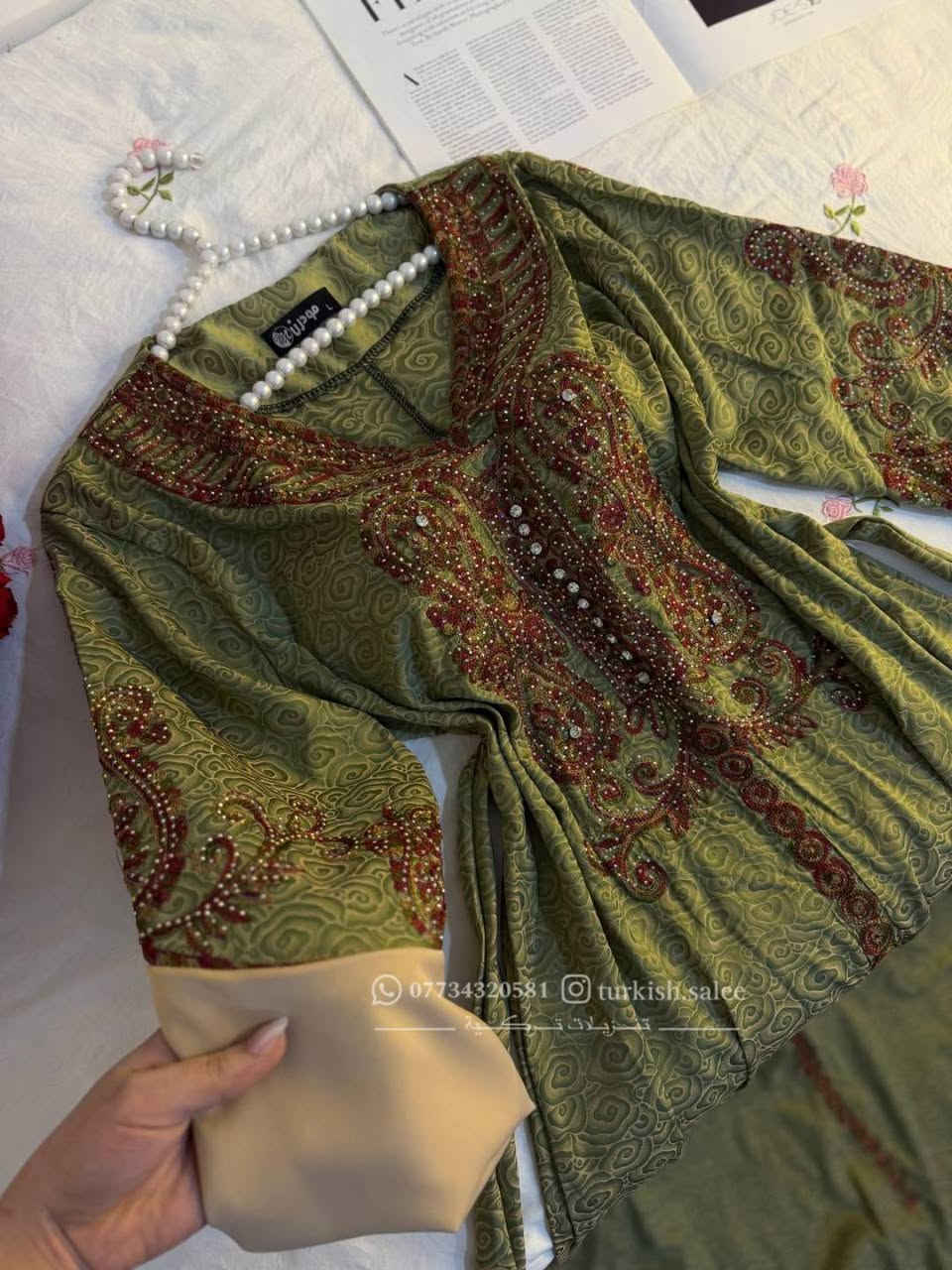 مخاوير موديل 2026 ❤️ كميه محدوده بنات سارعو بالحجز 😍
خامه حرير كوبرا كلش راقي وكوالتي عالي من براند (مودرن)
قياس l.. Xl.. 2xl. بالبس تحفه يطلعنج عرروسه🙈
. 
أسعار التوصيل....

. داخل الكوت 2,000
. اقضيه ونواحي 4,000
. بغداد وجميع المحافظات 5,000
.
#دشداشة_بيتي #مخور #رمضان_كريم


**إذا كنت صاحب هذا الإعلان وتريد حذفه لأي سبب، رجاءا أرسل رسالة إلى الدعم الفني**