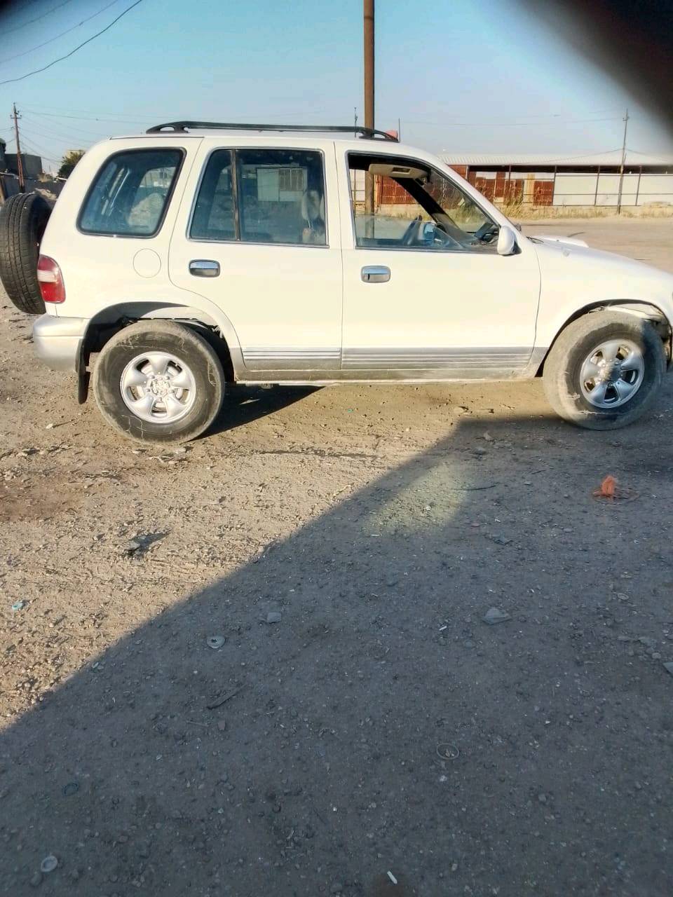 كيا سبورتج موديل 1996 محرك ياباني مصبوغ صبغ عام للجماليه عنوان بغداد الحبيبيه مقابيل مطعم وليد ابو الكص