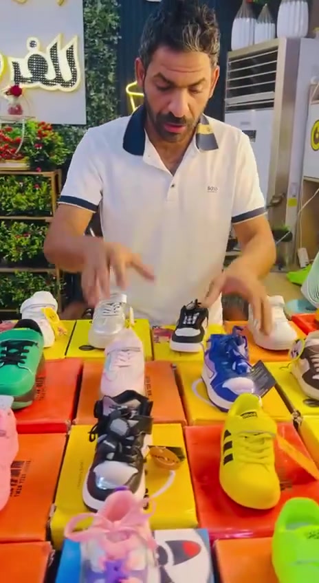 جمله مفرد.   ١
حذاء اوربي اصلي 
بيبي اطفال بناتي مشكل 
٢٠ قطعه بالشليف 
بسعر ٩٢ الف واصل فحص امام المندوب قبل الاستلام الفلوس 
قياسات من ٢٦ الحد ٣٧  
العنوان بابل المسيب داخل سوق احمد الغانمي 
مجاور ابو دعاء للفرفوري 
الحجز وتساب ***********
