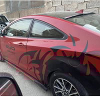 النترا 2013 رياضي محرك التميت 1800 وارد امريكا حادث ضربه فوق التاير ال...