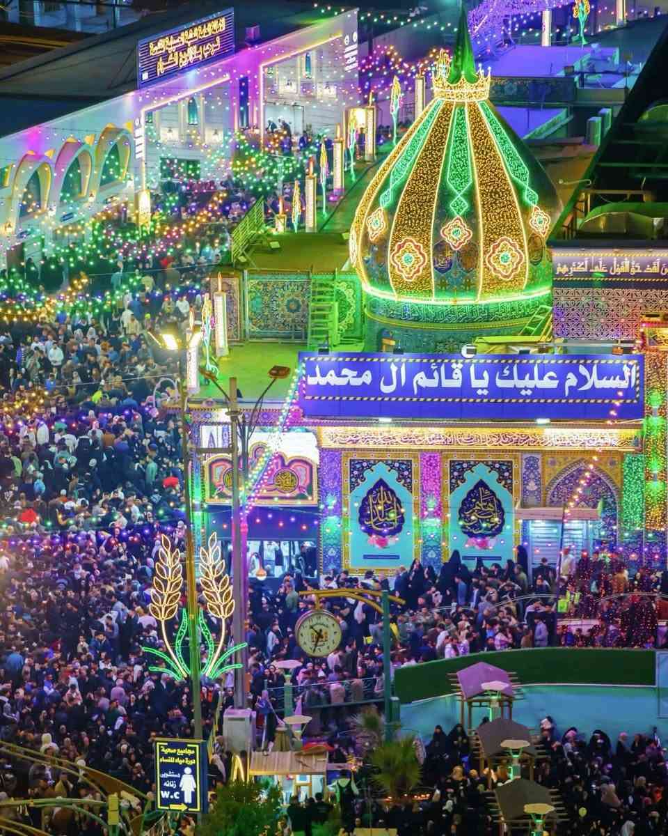 بسم الله الرحمن الرحيم

(زياره يوم الخميس ثابته ع مدار السنه)

     /  المصادف/     2026/6/4

🏴🏴 كربلاء المقدسه فقط 🏴🏴

🕛وقت الانطلاق ساعه (7 ونص)بعد صلاه المغرب
🕛الرجوع نفس اليوم بعد إكمال الزياره 🕛

📍📍مكان التجمع يم حسينيه الزهراء (ع) 📍📍

للحجز والاستفسار مراسله الصفحه او الاتصال على الرقم
📞📞*********** واتساب أو اتصال(مصطفى أسعد)

ومن الله التوفيق
