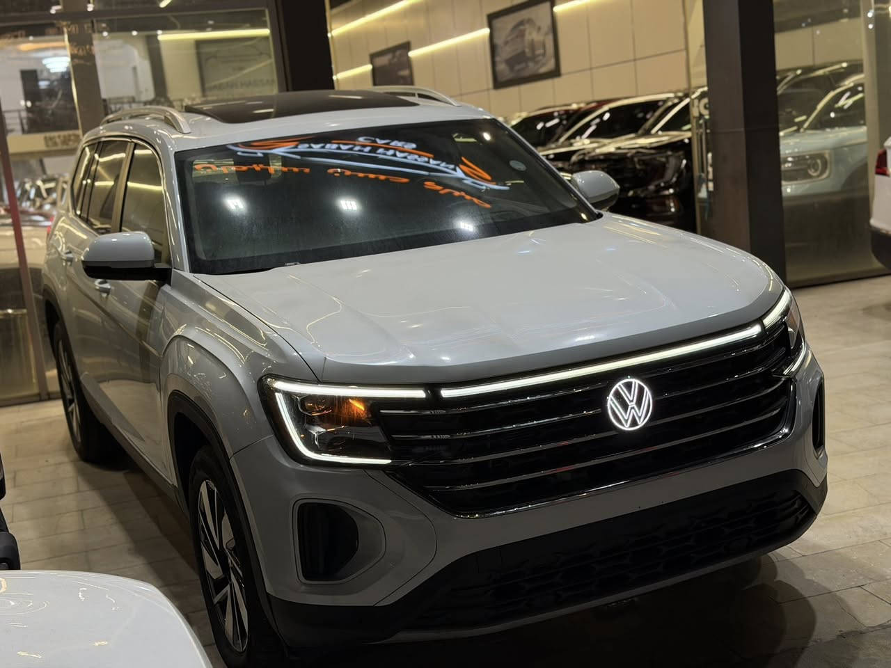 عداد المسافة : 119 ميل يعني زيرو
Volkswagen Atlas SEL 2025

‎ عداد المسافة : 119 ميل يعني زيرو
ضرر : صندوق و ربع بونت صبغ 
ارباك  سلیم💯✅ ما طاك اي ارباك
 رادیترات و بجم کلة بلادي بشرط

1V2BR2CAXSC524562

المواصفات  atlas 1/1 :
سقف بانوراما
دبل اكسل 
داتاشو 
بصمة تشغيل
بصمة أبواب
تشغيل عن بعد (Remote Start)
صندوق شفط كهربائي
رادار أمامي (تحديد مسار)
رادار جانبي (نقاط عمياء)
رادار خلفي (تحذير من الاصطدام)
كاميرات محيطية 360°
سستم سماعات FENDER
تحكم وضعيات القيادة Drive Modes 
اوتو بارك Auto Park
تبريد مركزي لمس
كشنات ميموري
كشنات جلد
کشن تدفئة و تبرید
هاند بريك بصمة
Android Auto 
Apple Car Play 
مانع انزلاق+ABS
شاشة كبيرة لمس
حساسات خلفية+ كاميرا 
تحكمات استيرن
اوتو ستارت Auto start 
اوتو ستوب Auto Stop 
وبقية المواصفات المعروفة
‎‏‎ سعر /33000$ 
مكان سيارة اربيل 
شارع ١٠٠ م شركة صباح حسن سليمان
‎‏‎سیارة بدون رقم تترقم شمالي
‎‏‎للاتصال والاستفسار
‎☎️کورك ***********
‎☎️اسیاسیل ***********
‎
