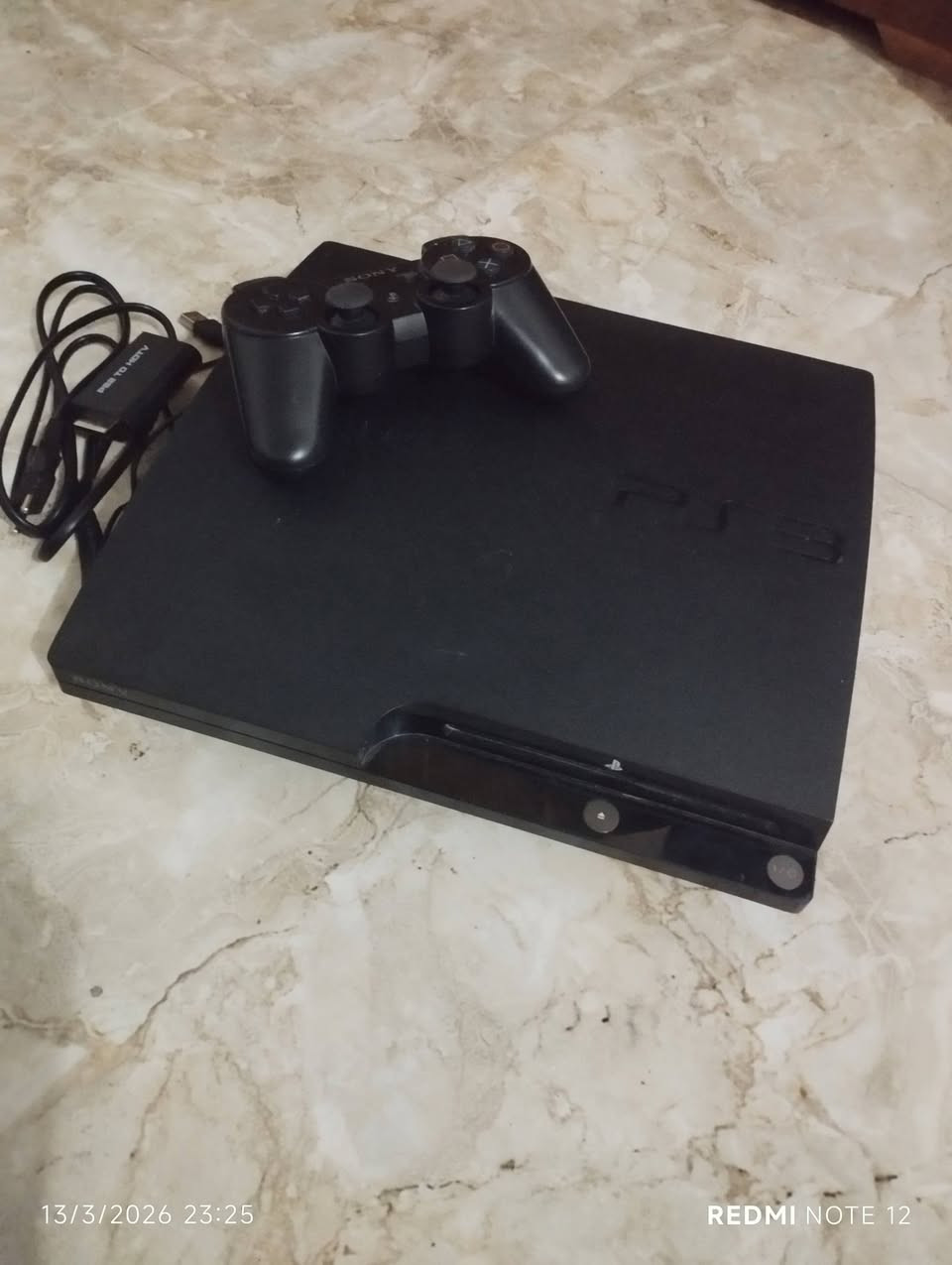 سلام عليكم بلي ستيشن 3 مهكر يده وحده 
بي العاب حلوه نضيف الجهاز 
السعر 120وبي مجال الشراي  تواصل خاص


**إذا كنت صاحب هذا الإعلان وتريد حذفه لأي سبب، رجاءا أرسل رسالة إلى الدعم الفني**