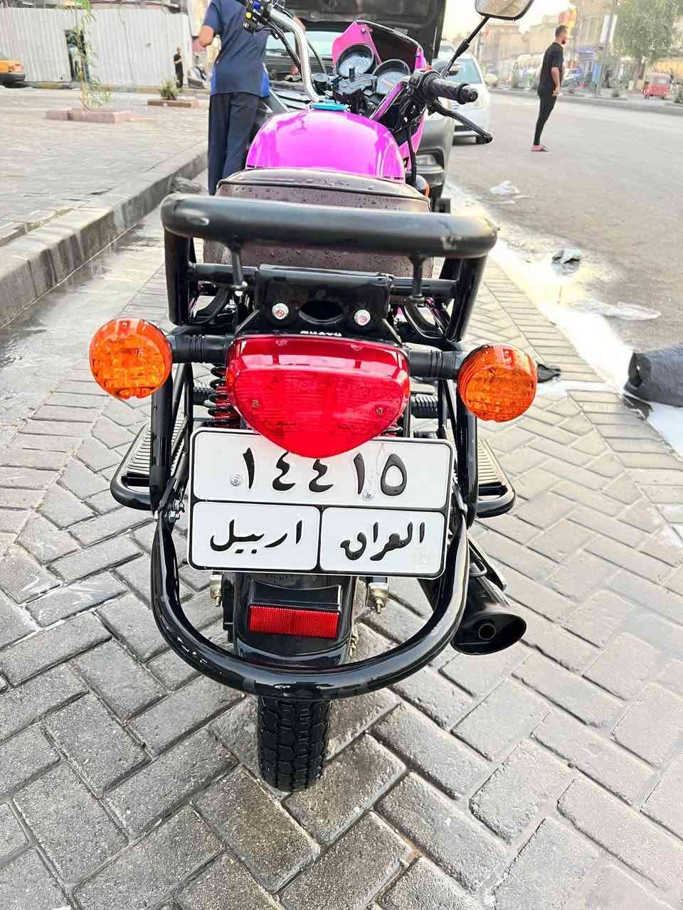 سلام وعليكم دراجه ديون نفخ مكينه ٢٠٠ رقم اربيل دراجه زيرو ماشيه الفين بس سعرها ٢٣٠٠ مكاني بغداد شارع فلسطين *********** بغداد, العراق
