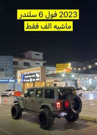 جيب رانجلر  2023 6سلندر  محرك 3600  صور الحادث بلمنشور  السياره زيرو م...