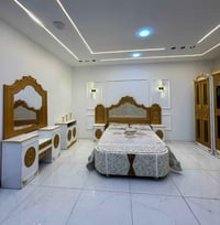 غرفة مرمري • ٧ قطع • توصيل مجاني بغداد