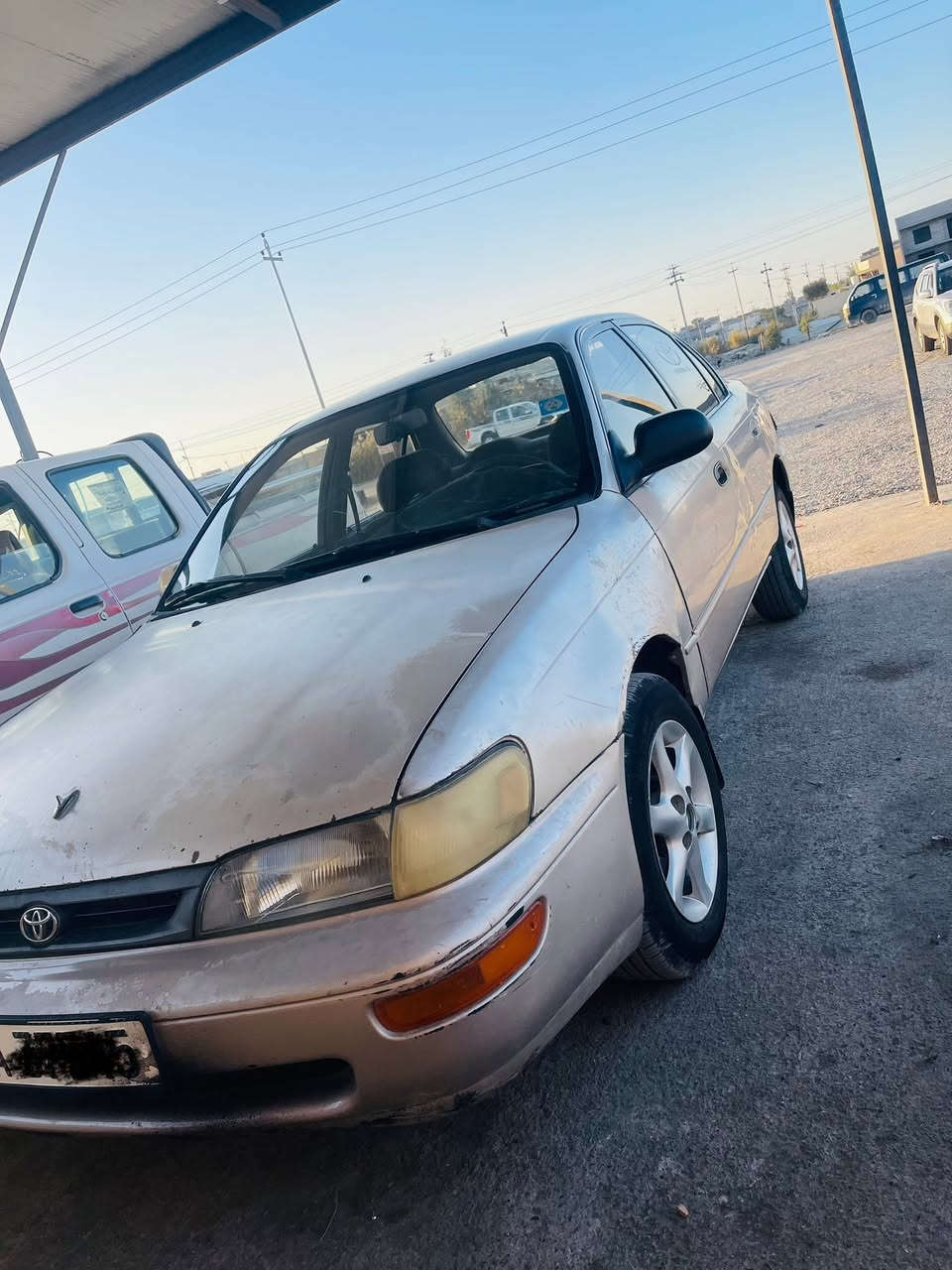 السلام عليكم ورحمة الله وبركاته
للبيع تيوتا كورلا 1993 محور مكينة  الچبيرة گير اوتو مكفولات تخم تاير جديد باتري جديد حدادية كلها جديدة رقم ديالى سنوية لغاية 2029 تحويل ثاني يوم السيارة بدون ضربة فقط بيها جراد بلادية السيارة ويل كب بلادي مكان السيارة ديالى المقدادية 47 وبيها مجال بسيط ***********
