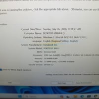 لابتوب TOSHIBA Dynabook Portégé X40-J الياباني (الجيل 11  بصمة وجه) اس...