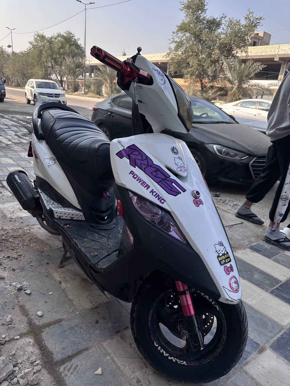 سلام عليكم
ثعلب بلاديه بيها صدر dy دشلي كرزي دبل خلفي كرزي ستان صفح ذهبي شمعه مكينه مشمشي قاعدة رقم قبق بانزين كرزي يدات بريك كرزي مقابض كرزي كلج امامي wf  كلج خلفي dy قطره دهن كرزيه قطره اكسل عضمه كرزيه فراك كرزي طرر كرزي بيم سبع الوان كشن 4 ولفات مال رمبه
الدراجه مكينتها بلاديه سبانه ماطاختها تجي وتفحص نقصها بس بريكات وصوت بالكلج الامامي مكاني بغداد الشعب ***********
