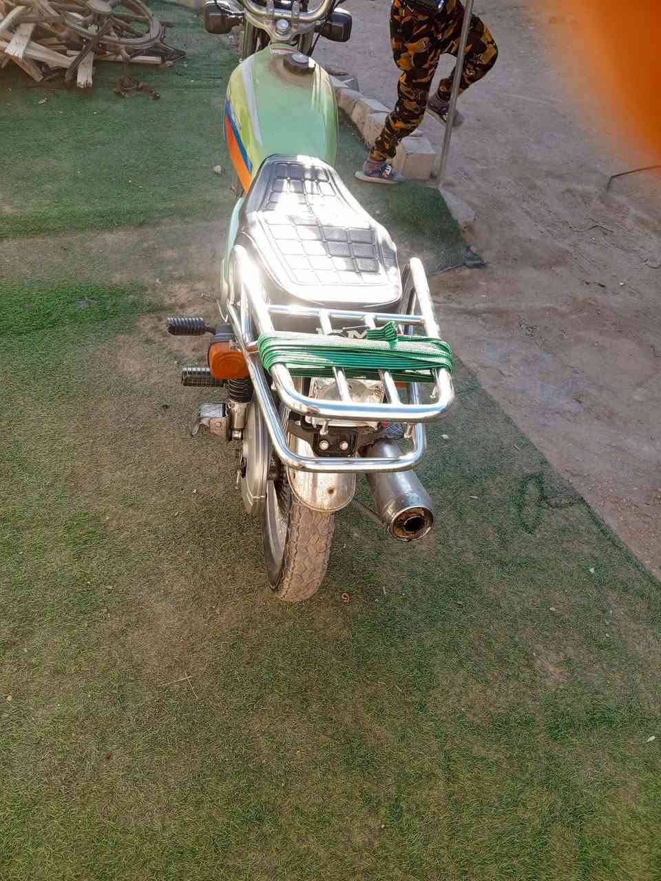 دراجه للبيع كلك رايتها اتكسر لك بالسرقه بس ما تكثفلك في الدوله السعر 350 مكاني كربلاء‏‏‪***********‬‏
