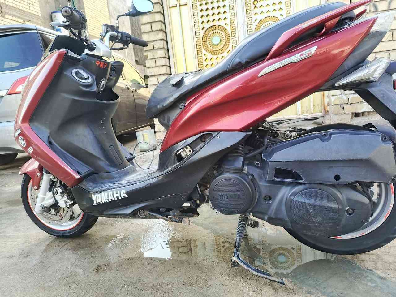 السلام عليكم ماجسته اس للبيع
 الدراجه خير من الله مي زيتي دهن امزويل حماوه تنساهه بس بيها كم طخه وتاير خلفي جديد الدراجه نقصها نوزل كهربائيات شغاله قفل ستيرن قفل كشن تجيب نوزل وياك وتشد وتفحص تريد تاخذها هيج بعد براحتك
رايدها ب 750 وبيها مجال بسيط

واتساب *********** مكاني بغداد الشعب
