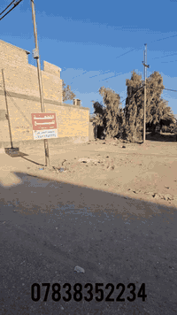 قطعة ١٠٠ متر مربع
شارع المطار الصب

سابع قطعة من جهة الشارع
 
🔸🔸🔸🔸موقع مميز. 🔸🔸🔸
التفاصيل كاملة داخل الفيديو

للأستفسار الاتصال او ارسال رسالة على واتساب
***********
