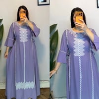 دشداشه نسائي • كشمير ايطالي • تطريز