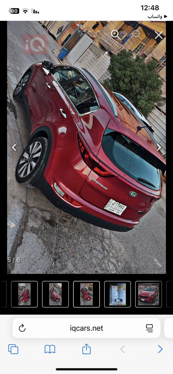 سبورتج 2018 خليجي باسمي رقم جديد مكفوله من صبغ وتبديل فقط بارد بمكانين كير محرك صدر كفاله رايده 185 لبيع او مراوس بموديل اقل اريد فرق مكاني غزاليه ***********
