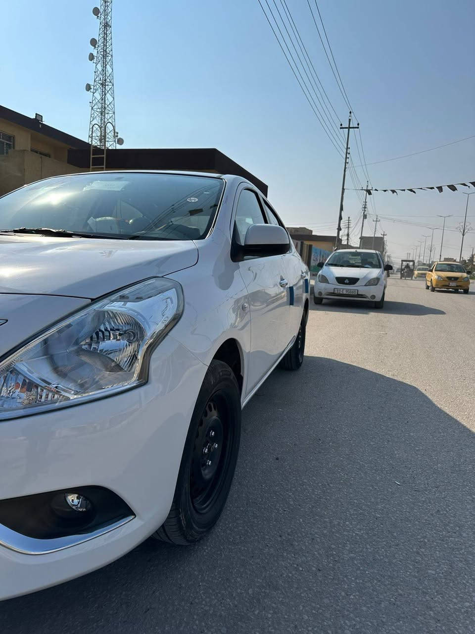 السلام عليكم نيسان سني هندي سياره زيرو ماشي 1200 طالعه من شركه السور صار لها 15 يومه سياره دوشمه ارضيه وكشنات وجنطه بيبان مدوشمه سياره متعوب عليها بيه ضمان ثلاث سنوات..السعر ..137 مكان السياره كربلاء الاستفسار على هذا الرقم ***********
