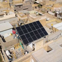 ألواح LONGi ١٢ • بطارية SUNEES ١٥kWh • عاكس SOLIS ٦kW