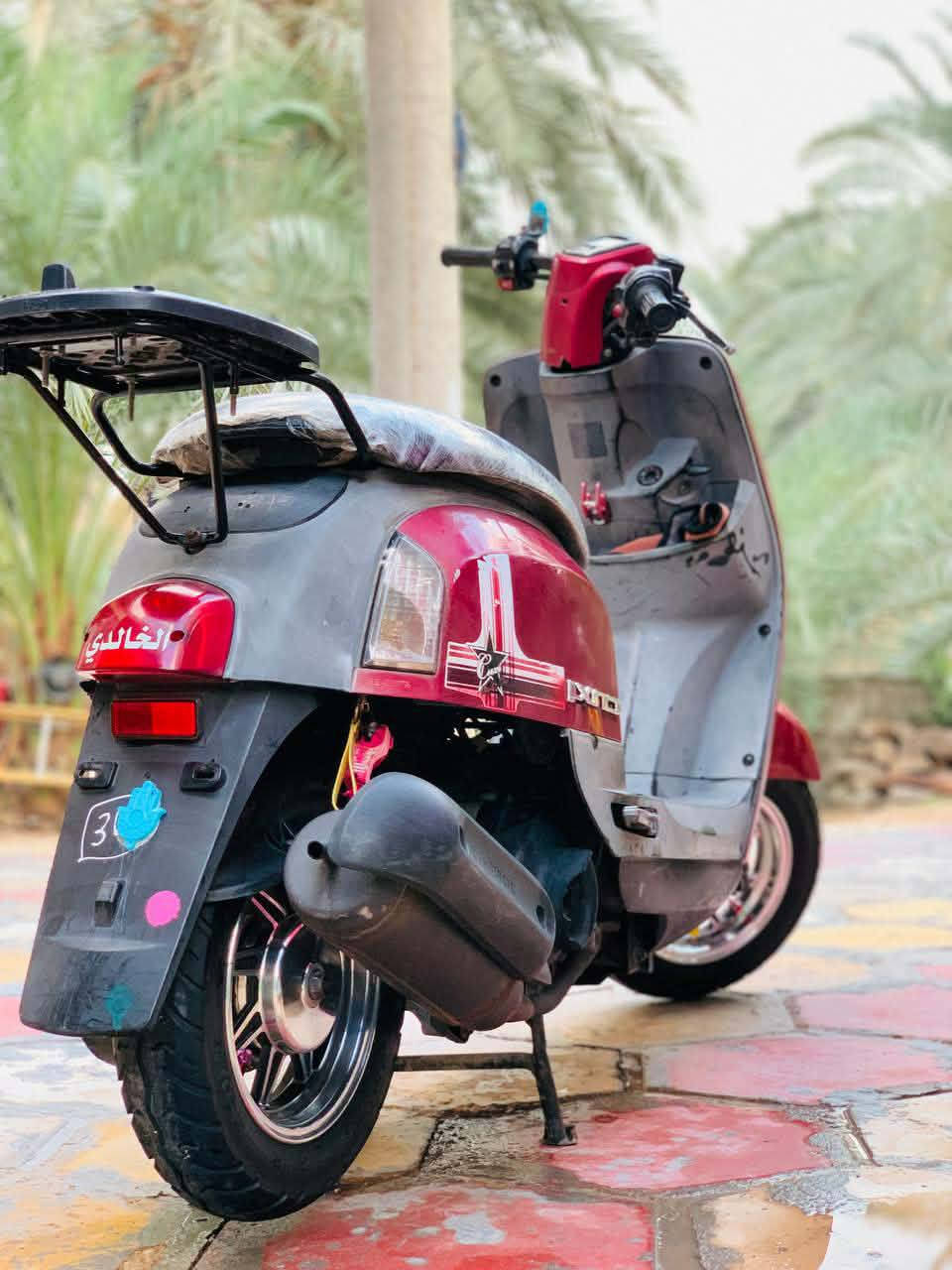 مراوس بسكنس دراجه كراتين صايره شهرين من طلعت من الحاويه كفاله عامه واحد على واحد ويا اكو دراجه سكنس مزوده اعطي فرق مكان نجف كوفه (***********
