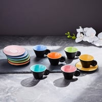 طقم فناجين اسبريسو • ٨٠ مل