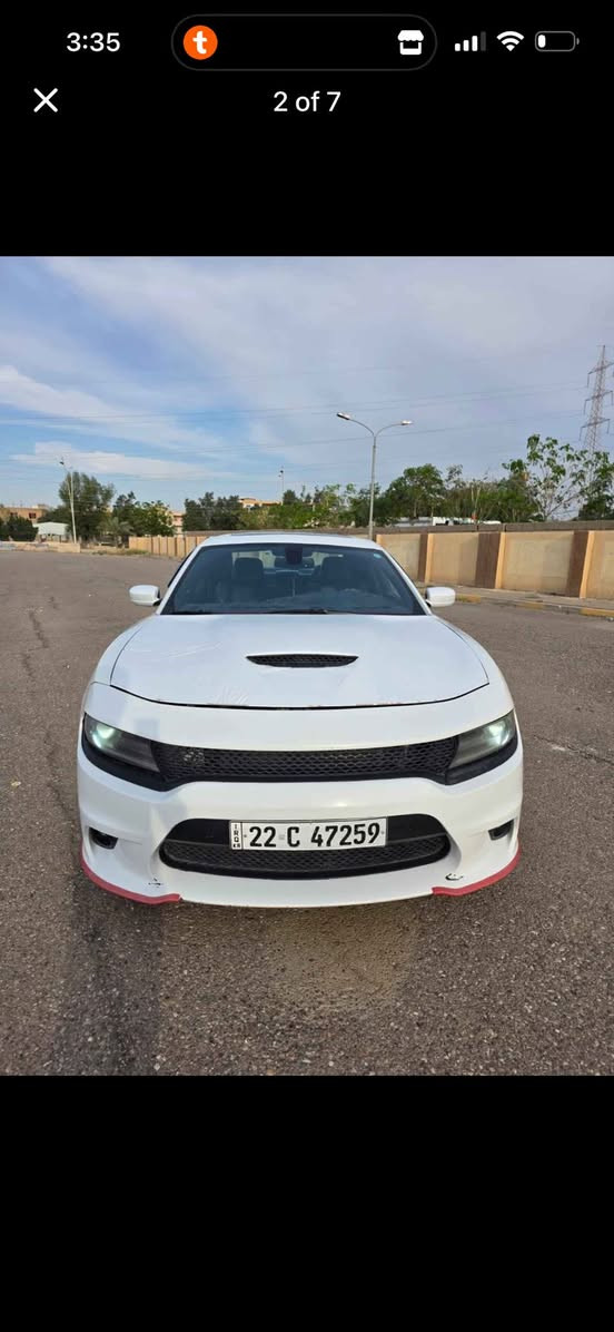 جارجر SXT موديل 2016 1/1
فول مواصفات
فتحة 
كشنات خزن وجلد وكهرباء وتدفئة تبريد
تدفئة مقود
شاشة كبيرة
فتحة (سلايد روف)
تبريد قطعتين
تحديد مسار
مانع انزلاق
بيها مكانات صبغ .. ابيعك حزام
السعر 115 وبيها مجال
المكان : بغداد
***********
