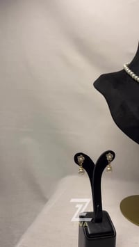 طقم لؤلؤ • تفاصيل ذهبية • كمية محدودة