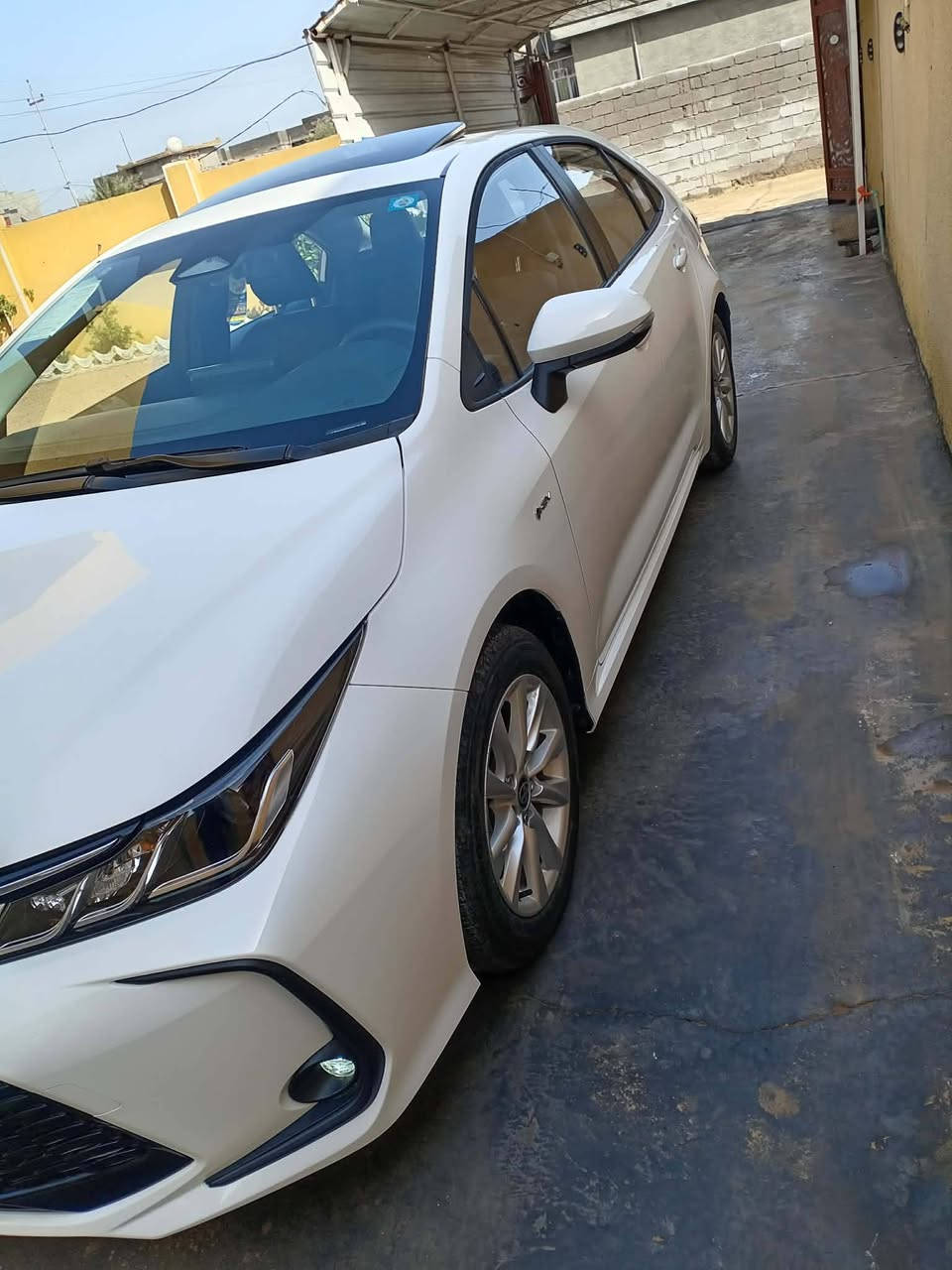 كورلا 2025 هايبرد شكل خليجي مكفوله كفاله عامه حتى من شخط ورصعه ماشيه 8 الف فول 1/1  فتحه بصمه تشغيل بصمه ابواب بصمه صندوق مري شفط اشاير بل مري لد امامي لد خلفي شاشه كامره خلفيه كشنات جلد كهرباء كير محرك صدر تبريد عل وضع الشركه السعر 157 وبيه مجال مكان السياره الانبار الفلوجه ***********
