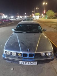 سياره بي ام موديل 1991سياره نضيفه مابيه اي ضربه مصبوغه عام للجماليه فق...