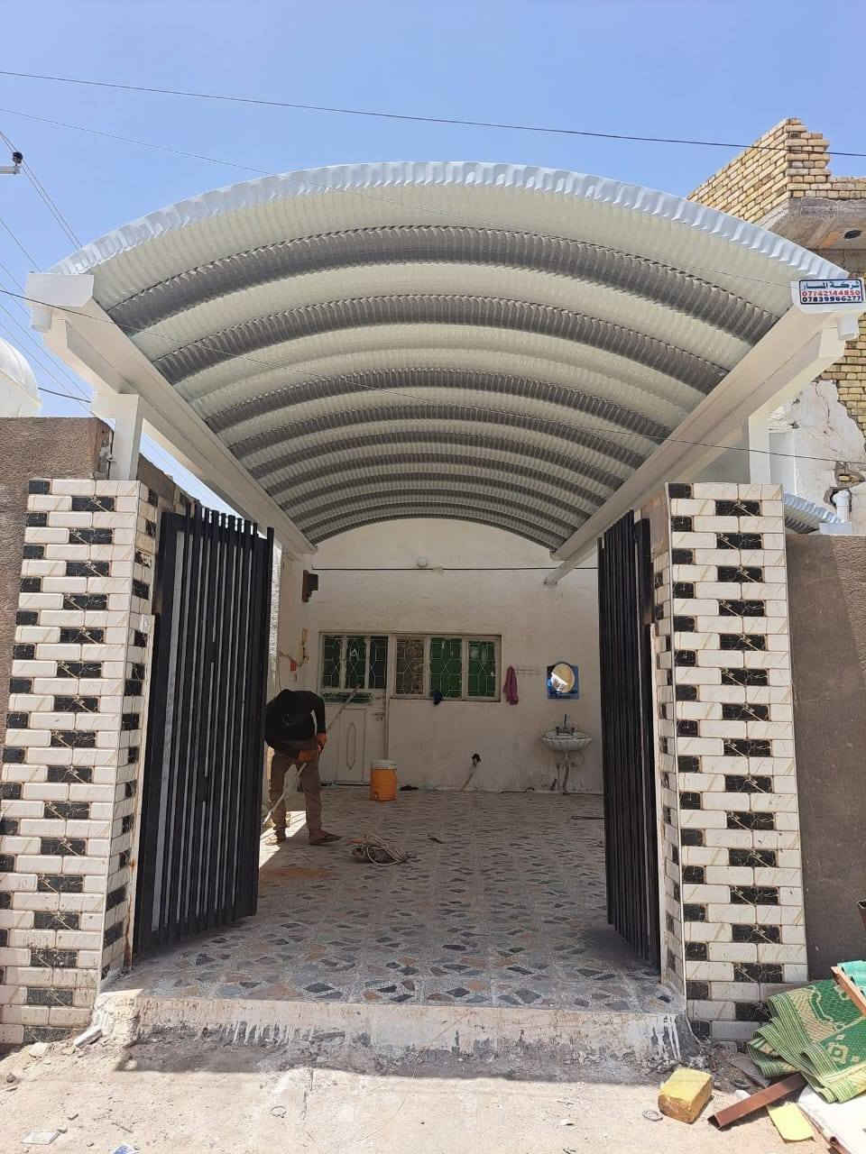 شركه شركه أنوار النجف
                   لعمل مضلات الكيسبان
                                  سعر المتر 28الف
         مع خصم للمساحات الكبيره
     احمي منزلك من حراره الشمس 🌞

              والامطار 🌧️🌧️وزد منزلك جمالا

وبمواصفات جيده جدا وكوادر متخصصه ببهاذا العمل 
الكيسبان 0 :5 يتوفر جميع الوان

             الساقيه مغلون 2 ملم
                                    بوري مربع 4×4 2ملم
صبغ رادليت مقاوم للماء والتصدف

صبغ السواقي والحداديه بالون المناسب للمسقف
                         سعر المتر 28الف
تغليف الصطوح بلكيربي
             والسندويج للحمايه من اشعه الشمس والامطار
ونعمل كافه انواع الكرفانات والجملونات
 
نعمل في كافه دوائر الدوله والمئسسات والشركات
للأستفسار الاتصال على الأرقام 
***********
***********
