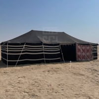 خيمة بيت شعر مستعملة للبيع قياس 9م×5م. للمعلومات الاتصال على الرقم 077...