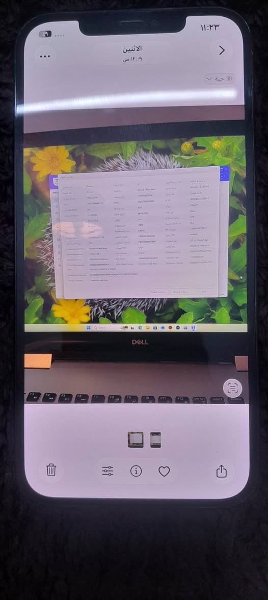 السلام عليكم 
ايفون 12 برو ماكس ذاكرة ٢٥٦ الجهاز نظيف كلش بيه عطل wifi يعني يكنك انترنت ففط على السيمكارات شغال طبيعي سعر ٣٢٥ للإستفسار اكثر اتصل ***********
