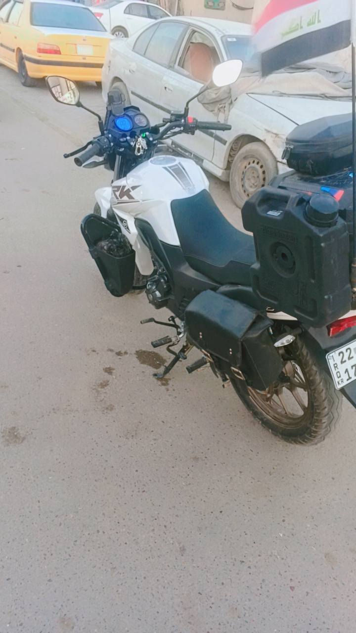 سلام عليكم 
دراجه RK مرقمة مرقمة مرقمة موديل 2025
مكفولة كفالة عاااامة السعر خابر وتدلل
العنوان بغداد مدينة الصدر 
***********
